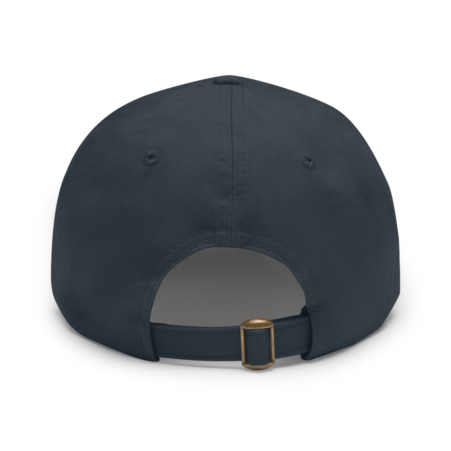 Mom Hat with Leather Patch