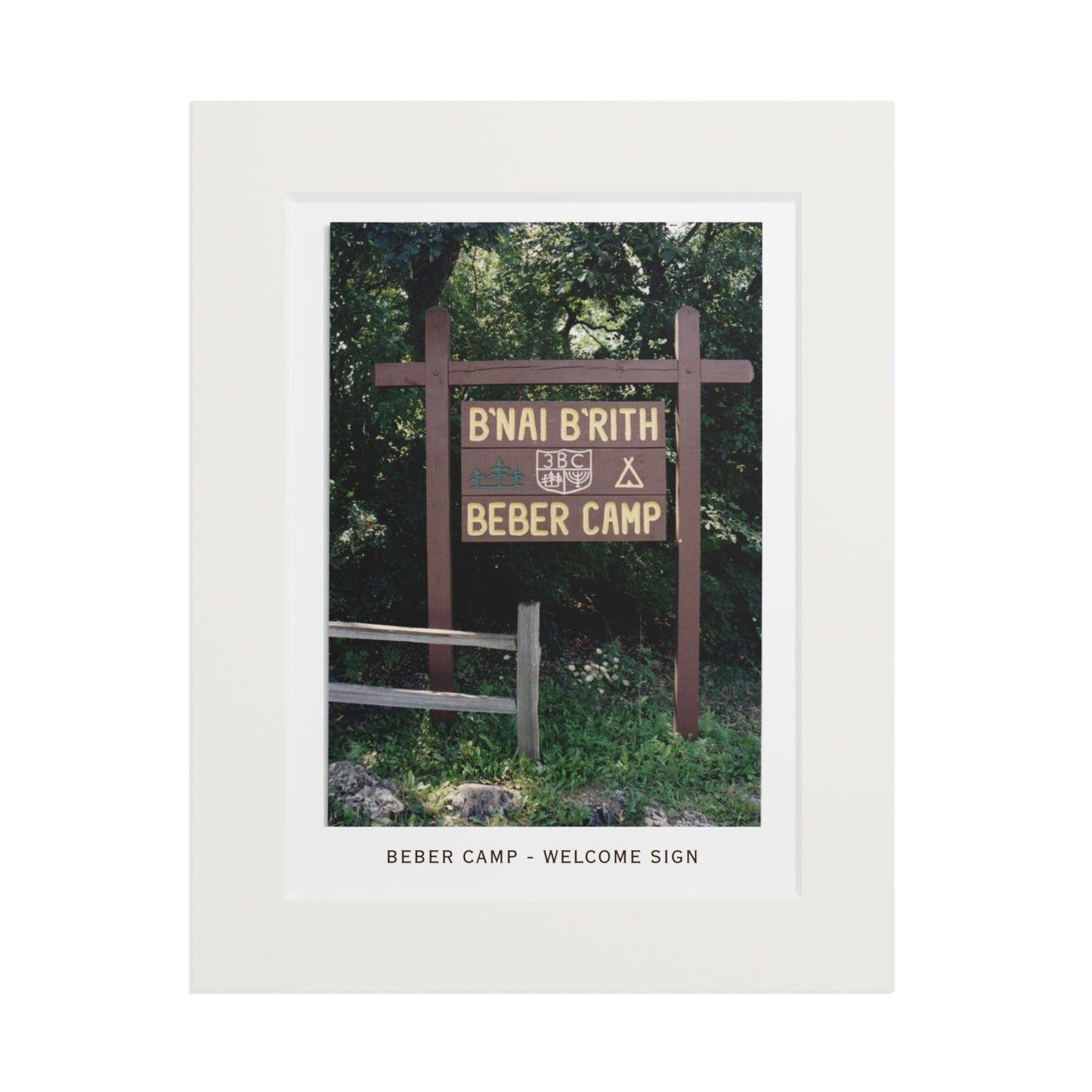 Beber Sign - Framed Print
