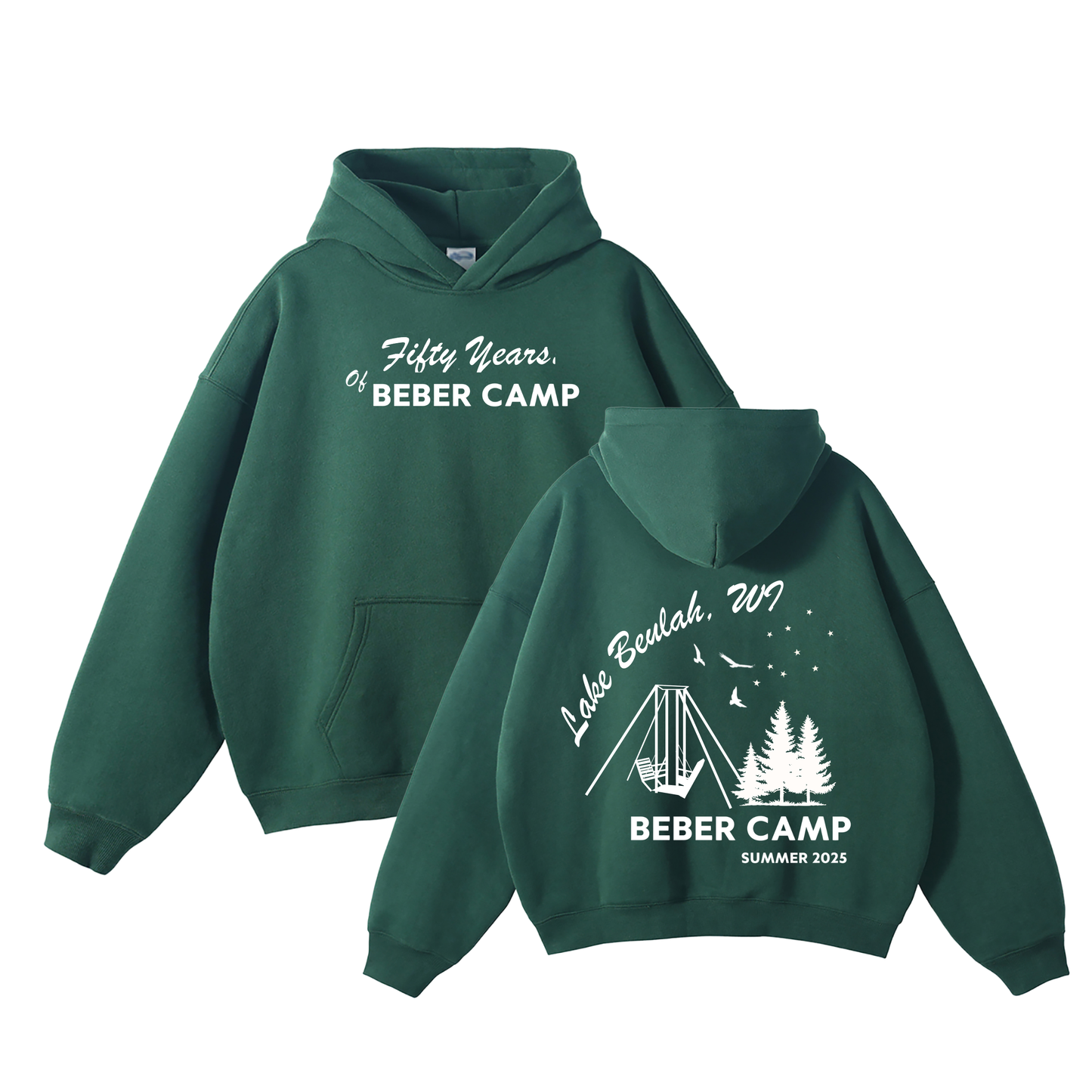 Beber Turns 50 - Loose-Fit Hoodie