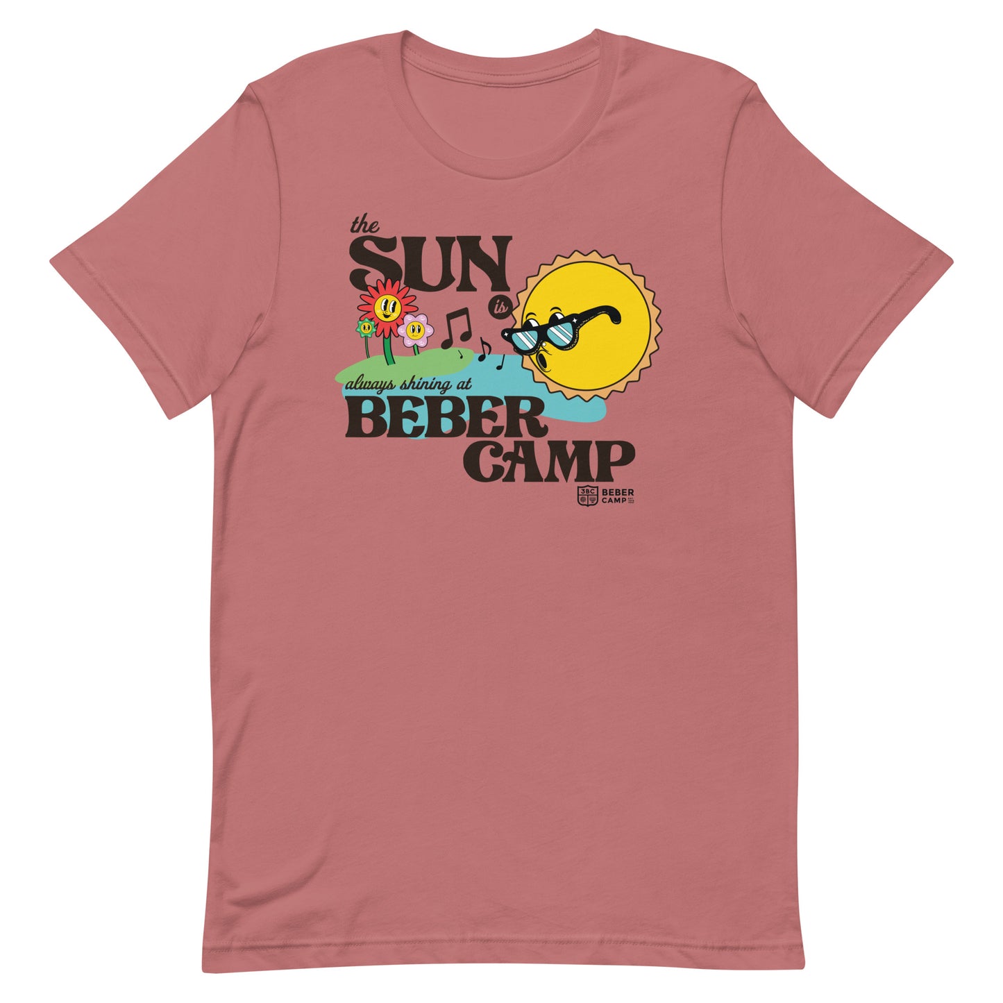 The Sun Is Always Shining (Retro) Adult T-Shirt