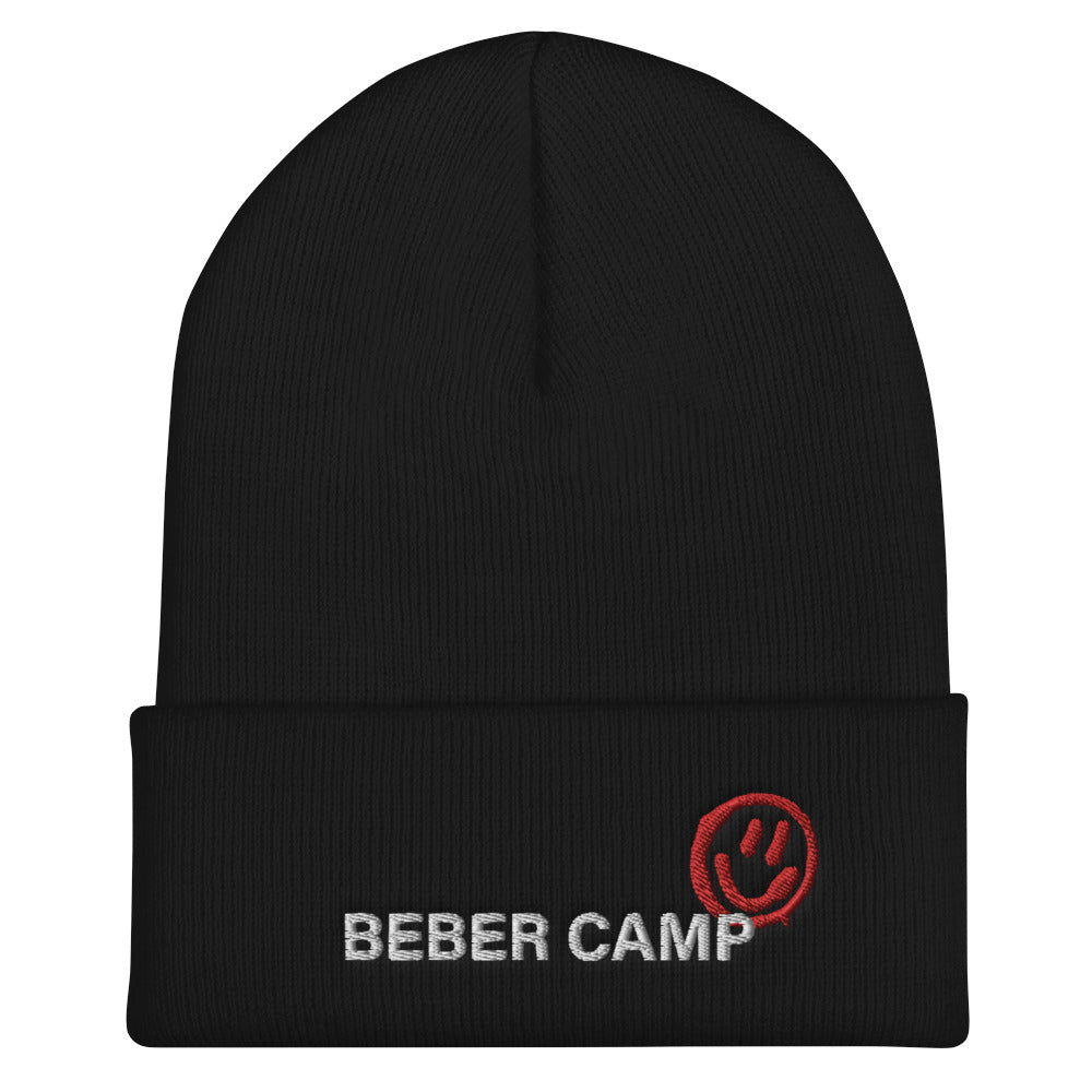 Smiley Cuffed Beanie
