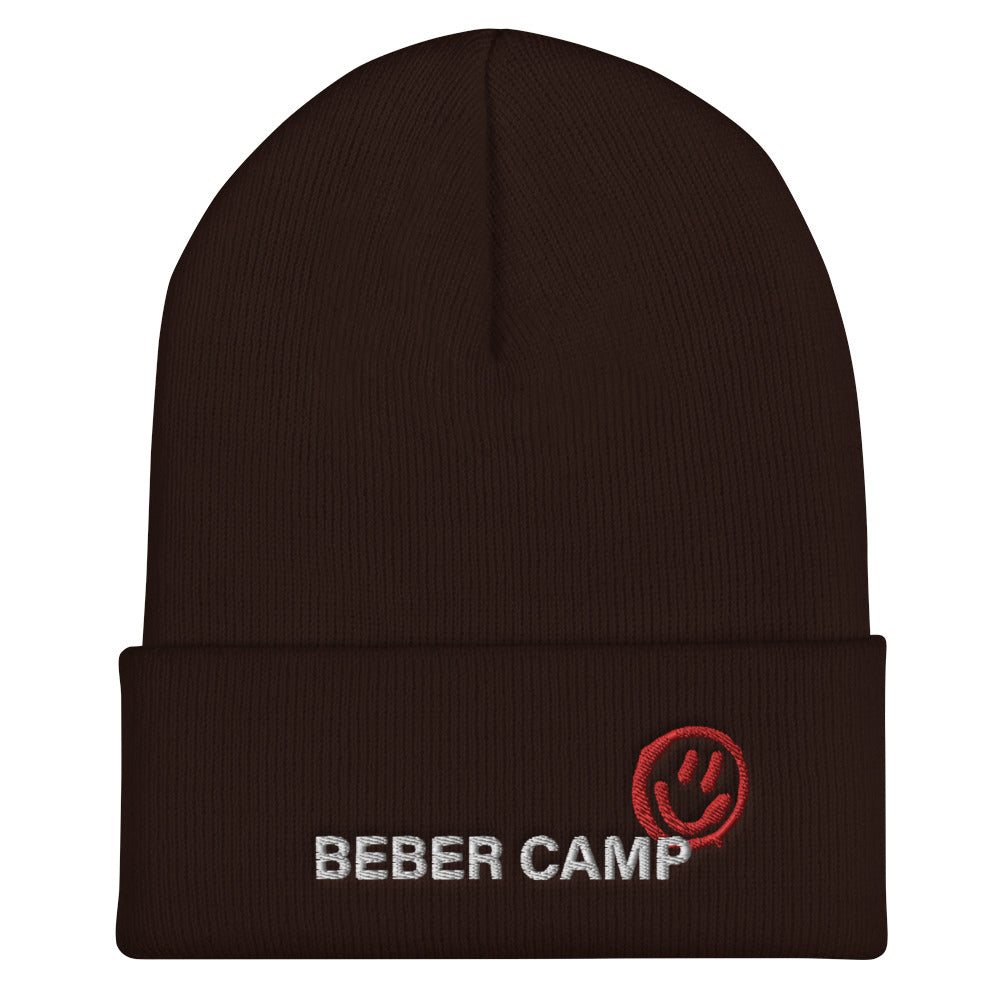 Smiley Cuffed Beanie