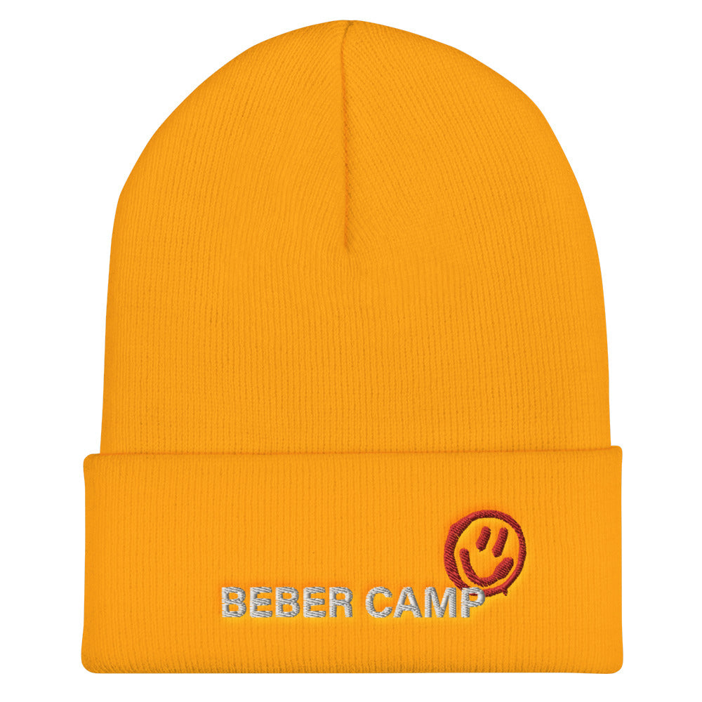 Smiley Cuffed Beanie