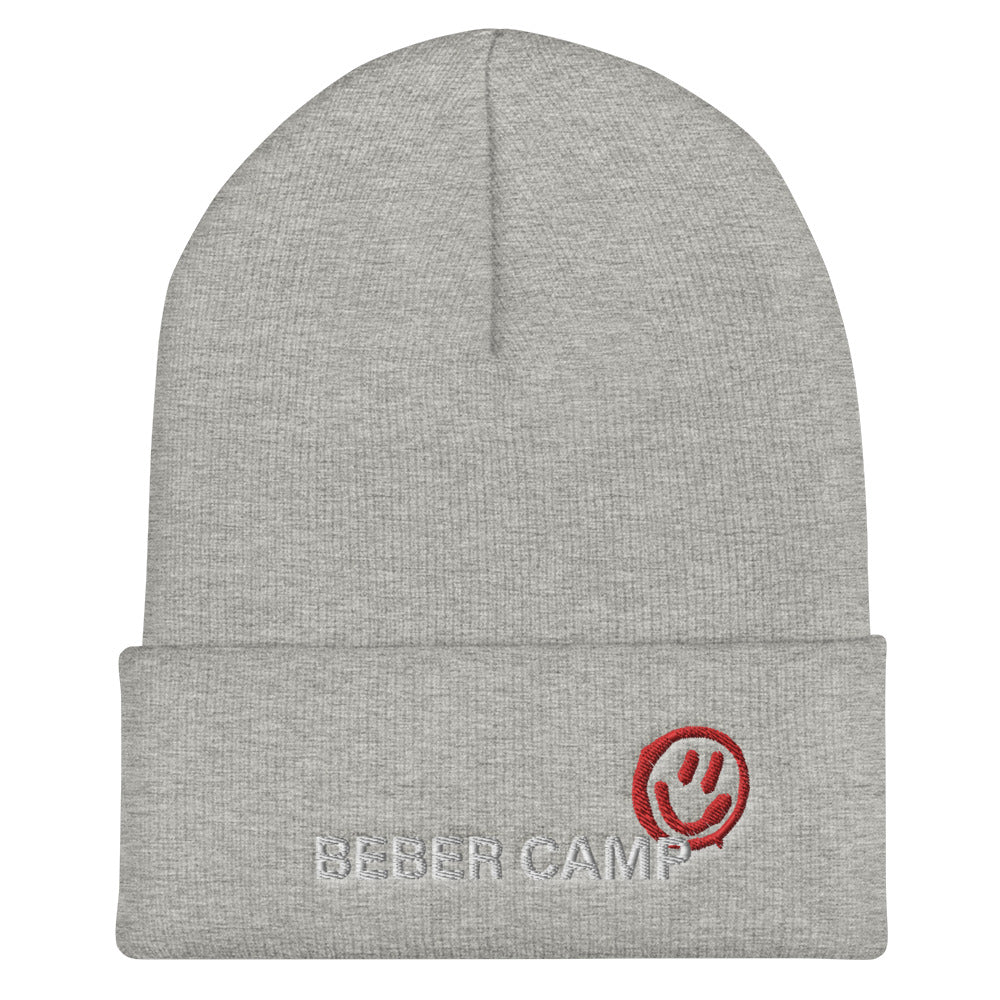 Smiley Cuffed Beanie
