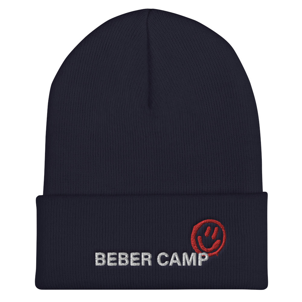 Smiley Cuffed Beanie