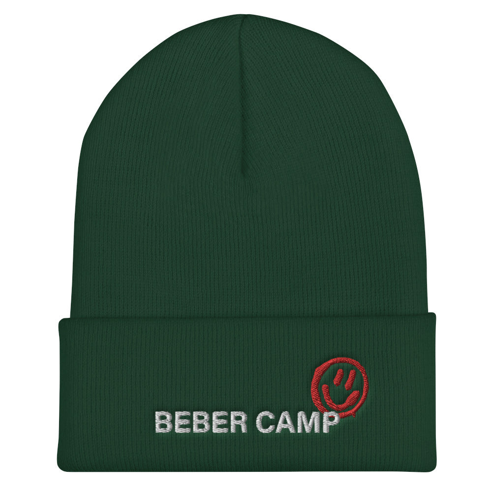 Smiley Cuffed Beanie