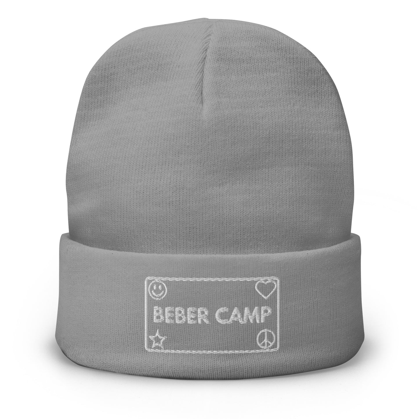Beber Emoji Embroidered Beanie