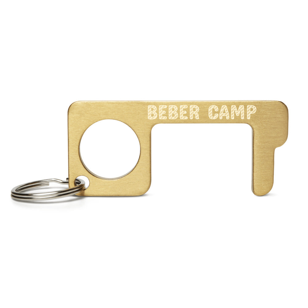 Engraved Beber Camp Brass Touch Tool