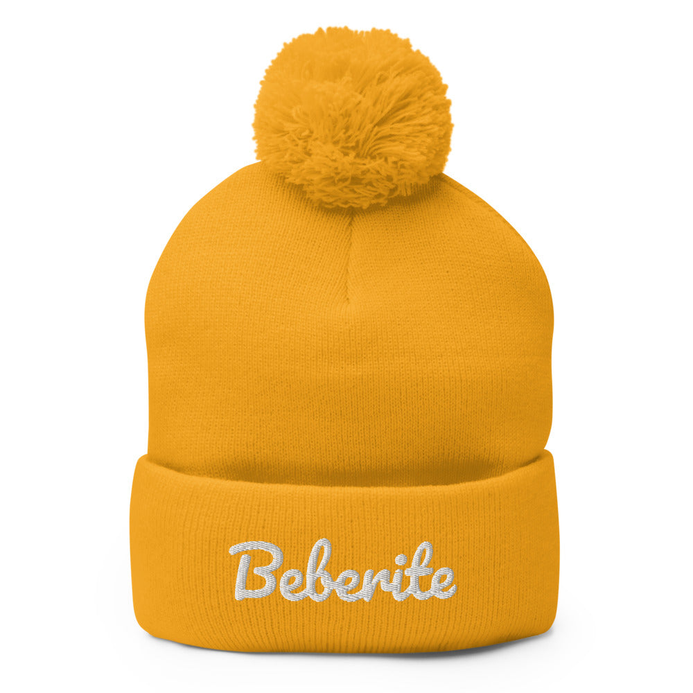 Beberite Pom-Pom Beanie