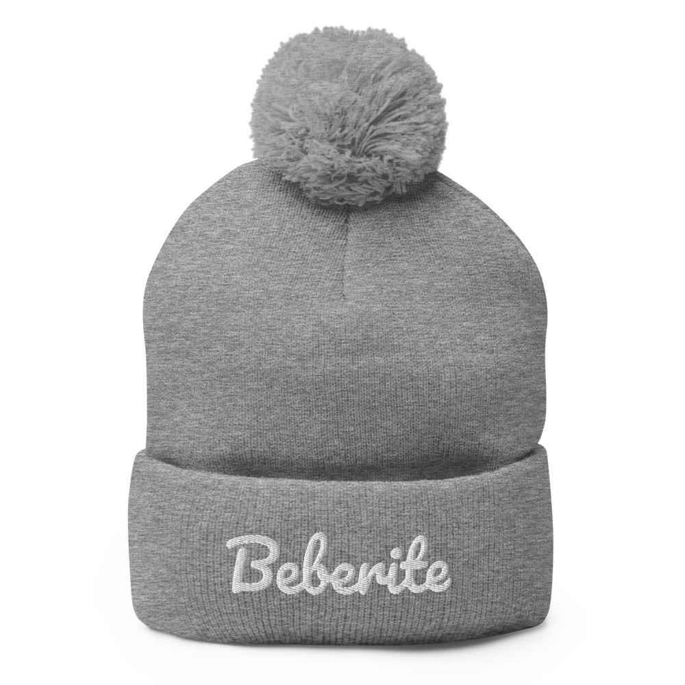 Beberite Pom-Pom Beanie