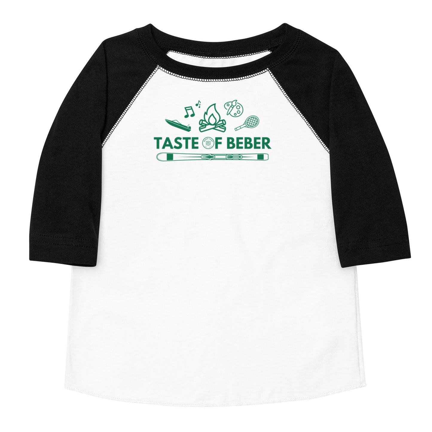 Taste of BeberToddler baseball shirt