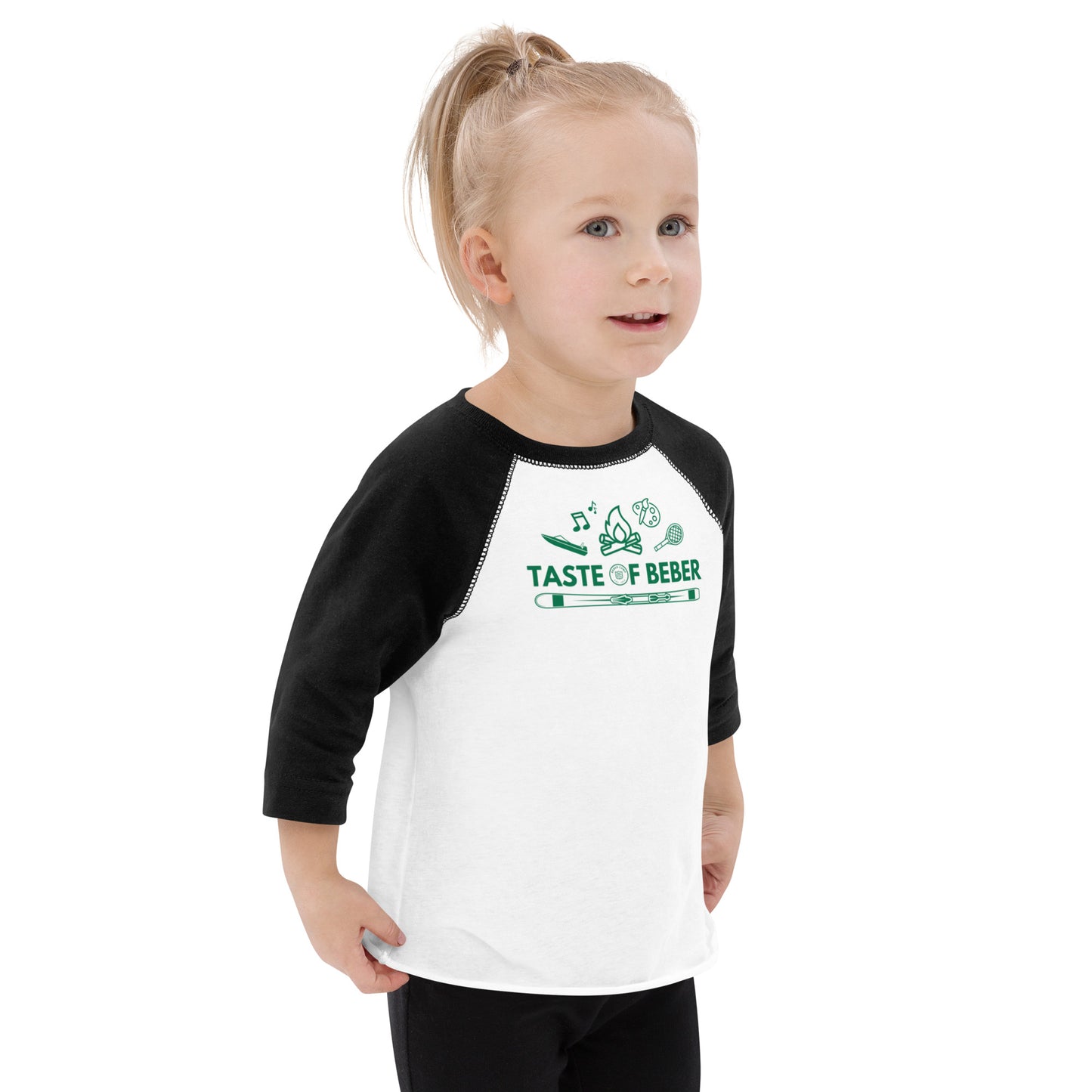 Taste of BeberToddler baseball shirt