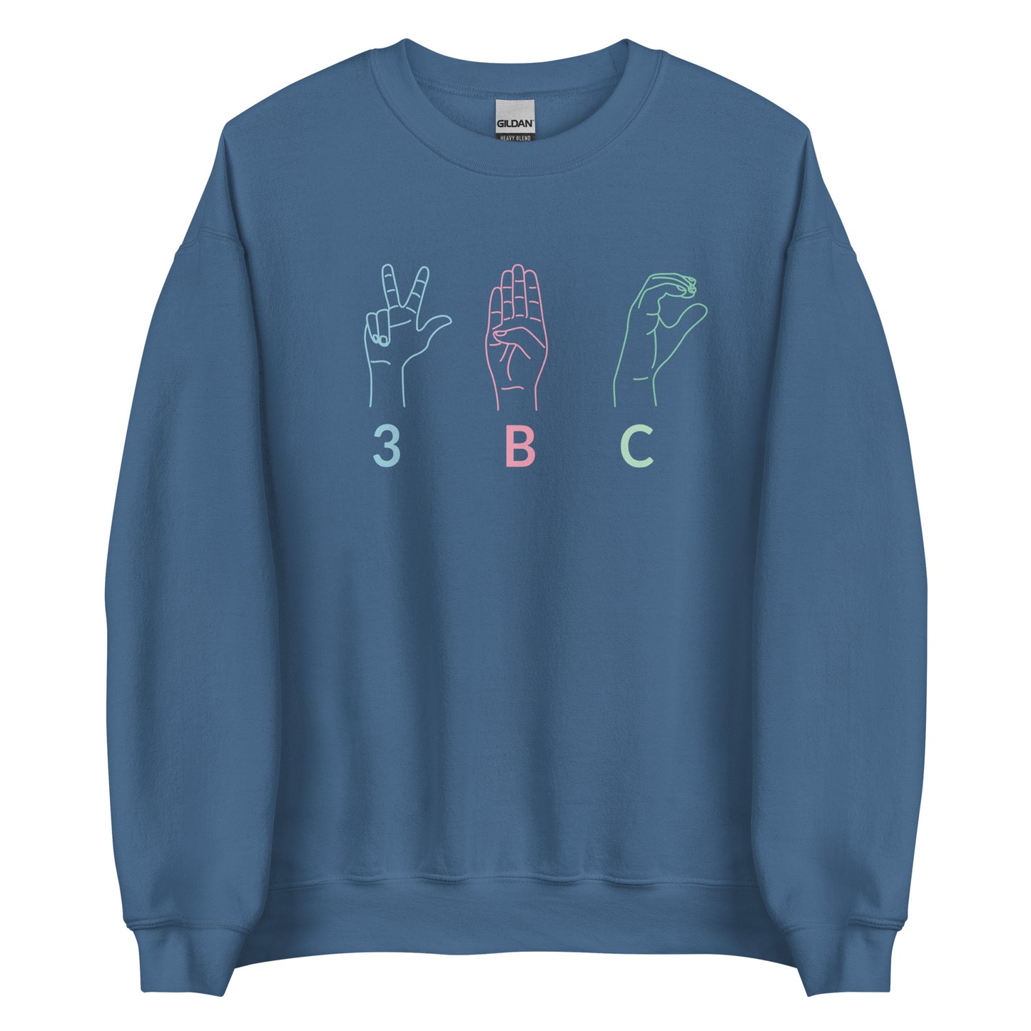 3BC ASL Adult Unisex Sweatshirt