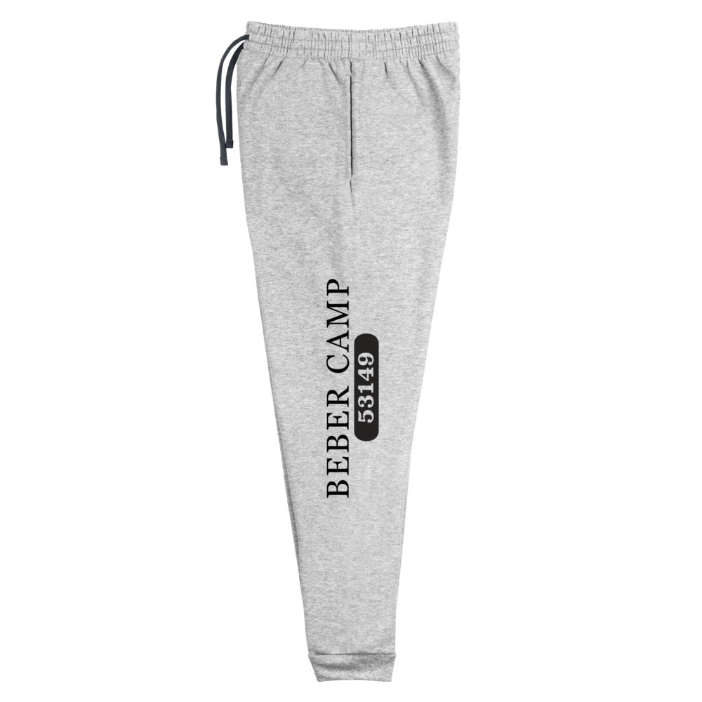 53149 Black Print Unisex Adult Joggers
