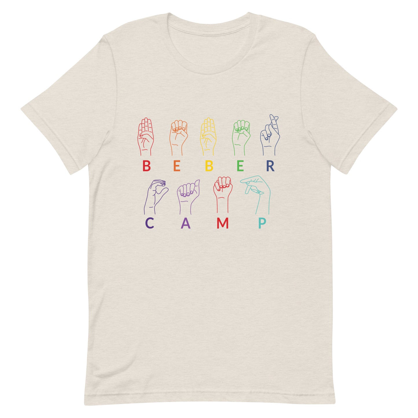 Beber Camp ASL Adult Unisex t-shirt