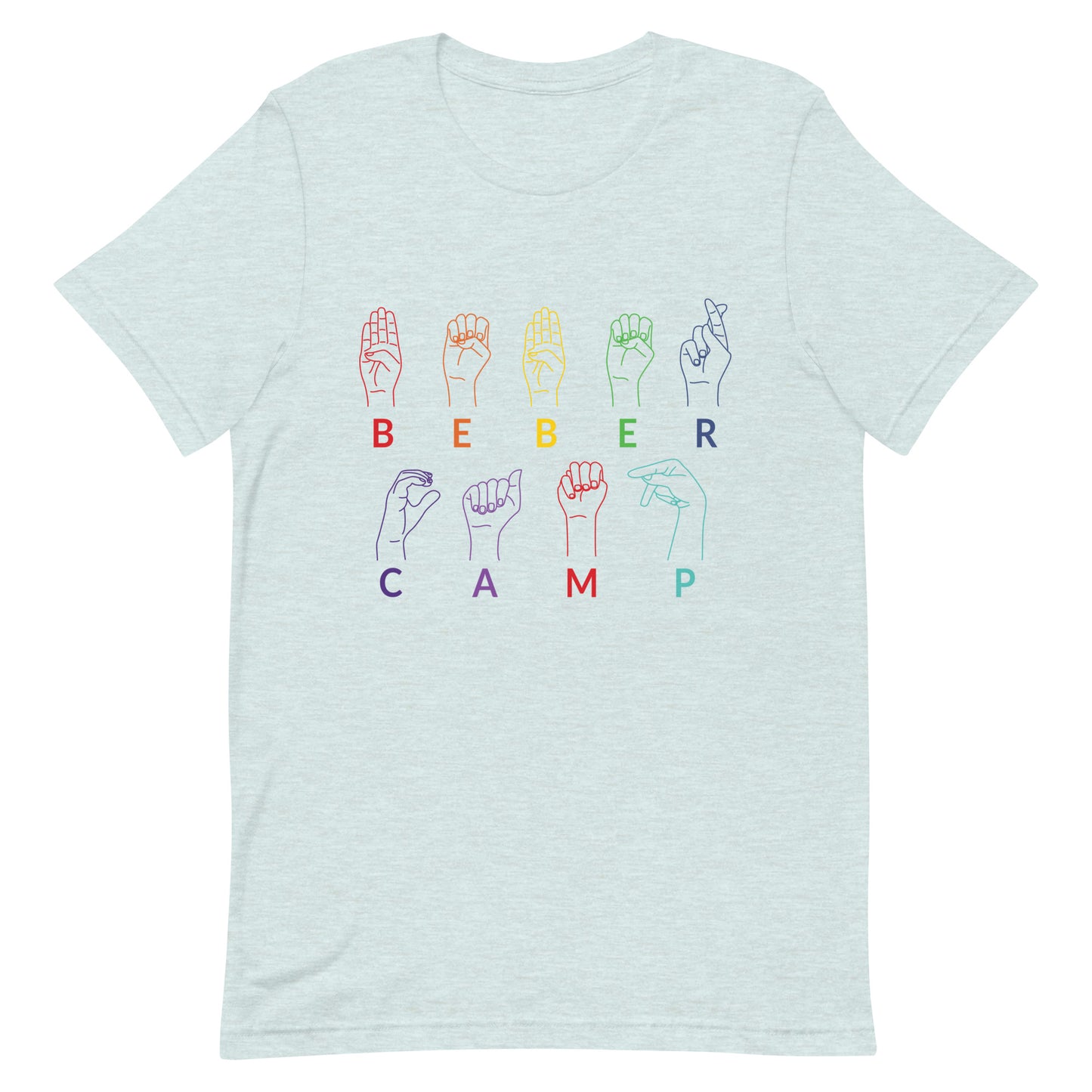 Beber Camp ASL Adult Unisex t-shirt