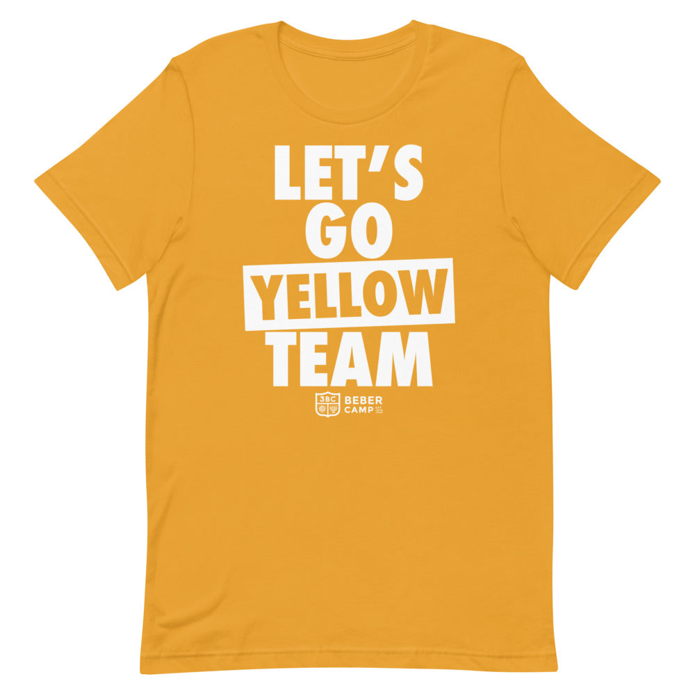Let's Go (Yellow) Adult Unisex T-Shirt