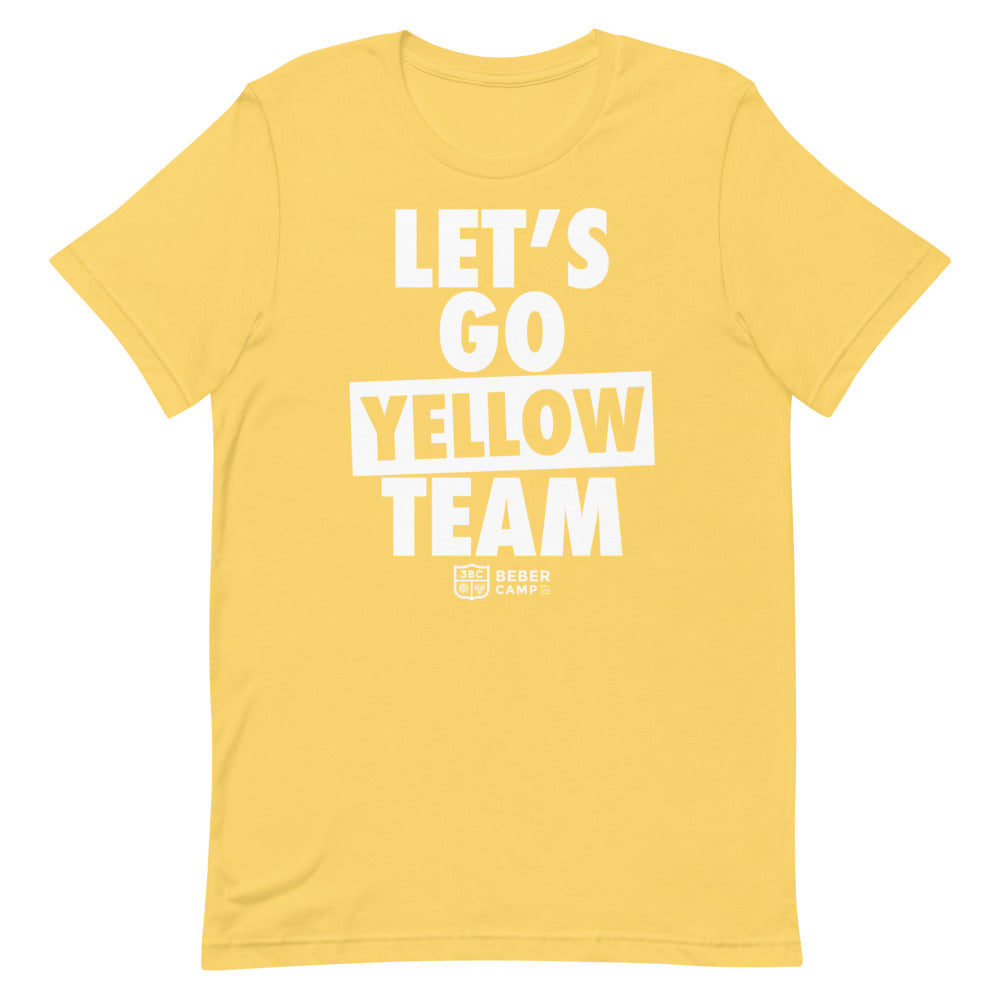Let's Go (Yellow) Adult Unisex T-Shirt