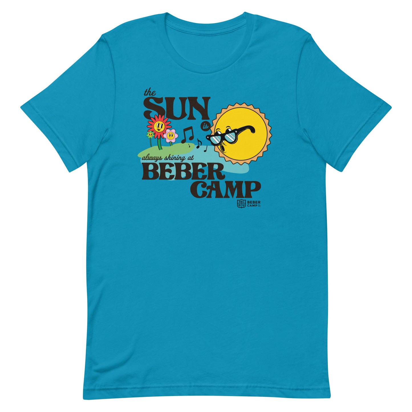 The Sun Is Always Shining (Retro) Adult T-Shirt