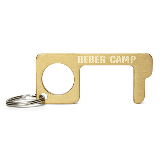 Engraved Beber Camp Brass Touch Tool