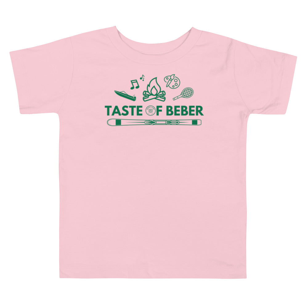 Taste of Beber Toddler Short Sleeve Tee