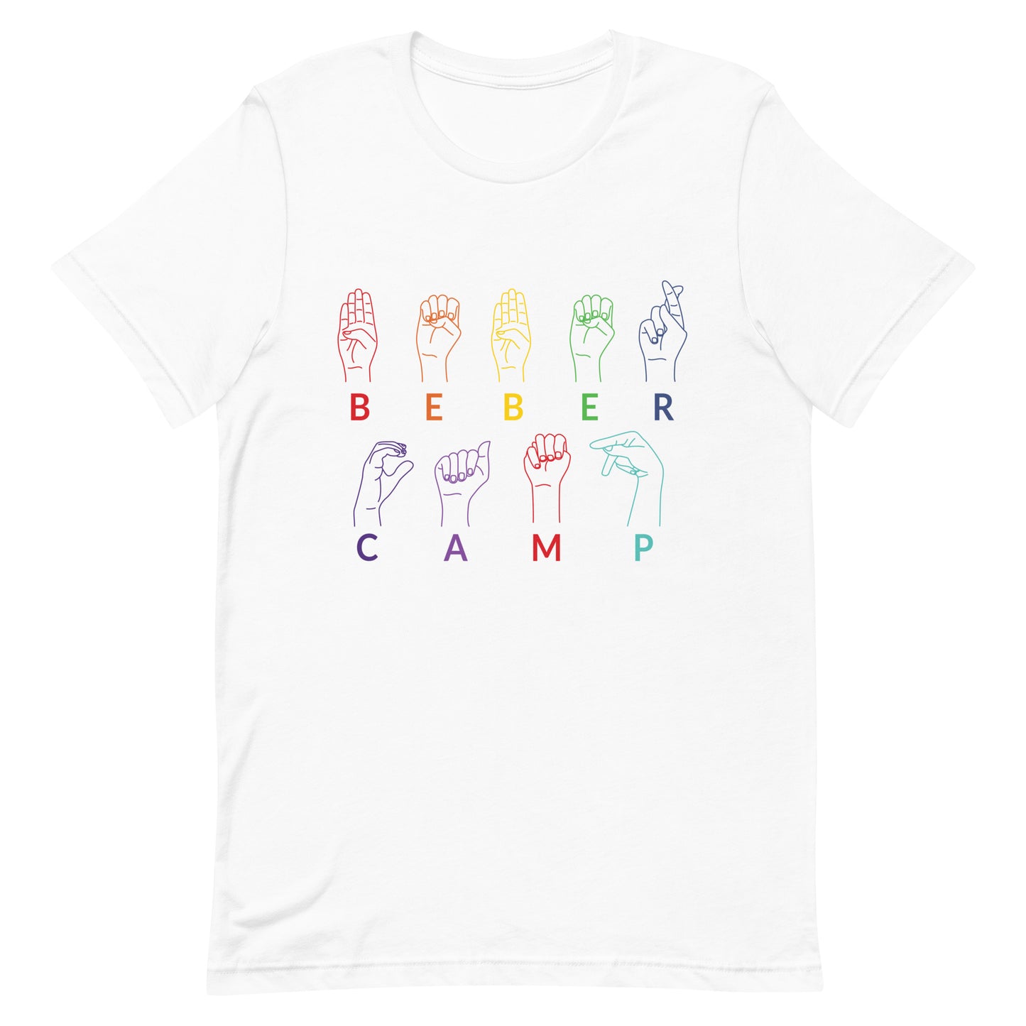 Beber Camp ASL Adult Unisex t-shirt