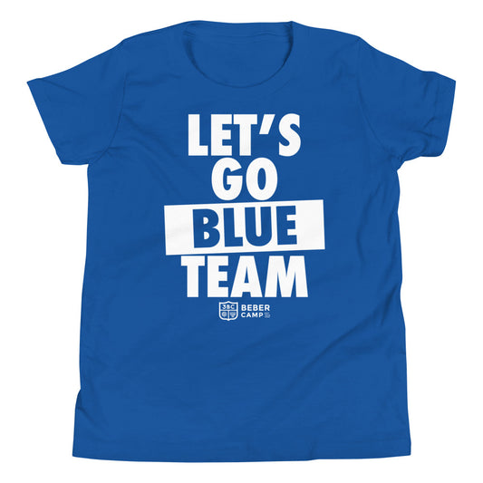 Let's Go (Blue) Unisex Youth T-Shirt